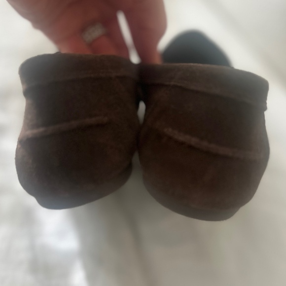 Mango NWT Suede Penny Loafers Brown Ref. 17084429 - Picture 8 of 8